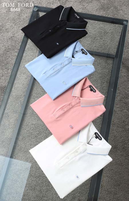 2025年5月6日入荷新作TOM FORD紳士半袖ポロシャツ...