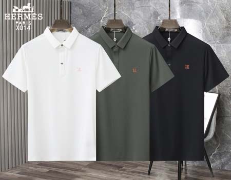 2025年5月6日入荷新作HERMES紳士半袖ポロシャツ安い...
