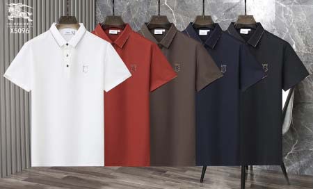 2025年5月6日入荷新作burberry紳士半袖ポロシャツ...