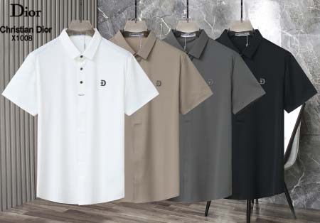 2025年5月6日入荷新作DIOR紳士半袖ポロシャツ安いけど...