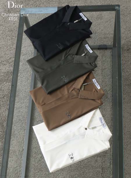 2025年5月6日入荷新作DIOR紳士半袖ポロシャツ安いけど...