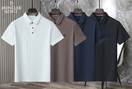 2025年5月6日入荷新作MONCLER紳士半袖ポロシャツ安...