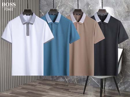 2025年5月6日入荷新作BOSS紳士半袖ポロシャツ安いけど...