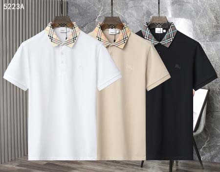 2025年5月6日入荷新作burberry紳士半袖ポロシャツ...