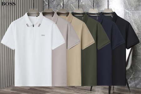 2025年5月6日入荷新作BOSS紳士半袖ポロシャツ安いけど...