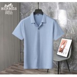 2025年5月7日入荷新作hermes紳士半袖ポロシャツ安いけど高品質M-XXXXL/Fuer工場