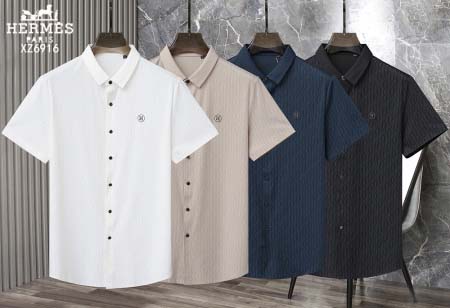 2025年5月7日入荷新作hermes紳士半袖 シャツ安いけ...