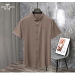 2025年5月7日入荷新作ARMANI紳士半袖 シャツ安いけど高品質M-XXXXL/Fuer工場