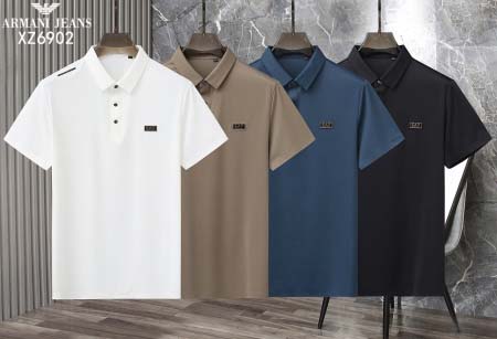 2025年5月7日入荷新作ARMANI紳士半袖ポロシャツ安い...