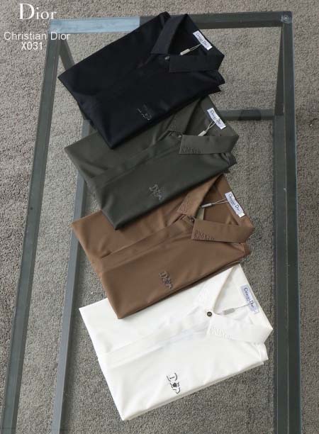 2025年5月7日入荷新作Dior紳士半袖ポロシャツ安いけど...