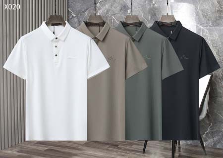 2025年5月7日入荷新作Loro piana紳士半袖ポロシ...