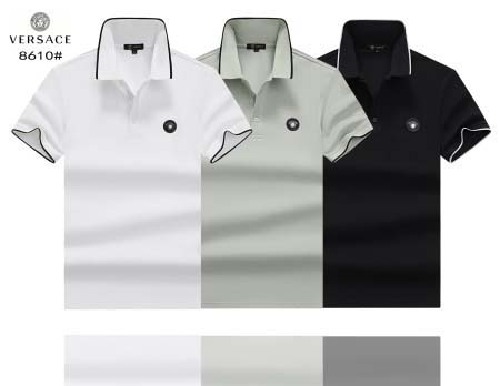 2025年5月7日入荷新作Versace紳士半袖ポロシャツ安...