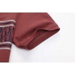 2025年5月7日入荷新作Dior紳士半袖ポロシャツ安いけど人気M-XXXL/Hongsh工場