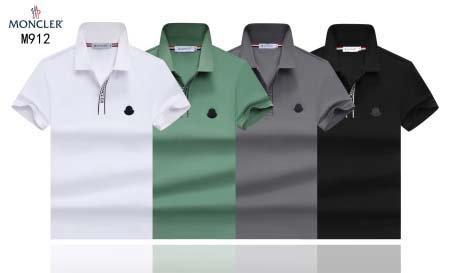 2025年5月7日入荷新作MONCLER紳士半袖ポロシャツ安...