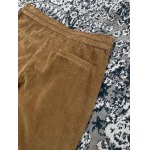 2025年5月7日入荷新作Brunello Cucinelliコットンコーデュロイパンツ 原版復刻限定品が人気で高級/fuke工場