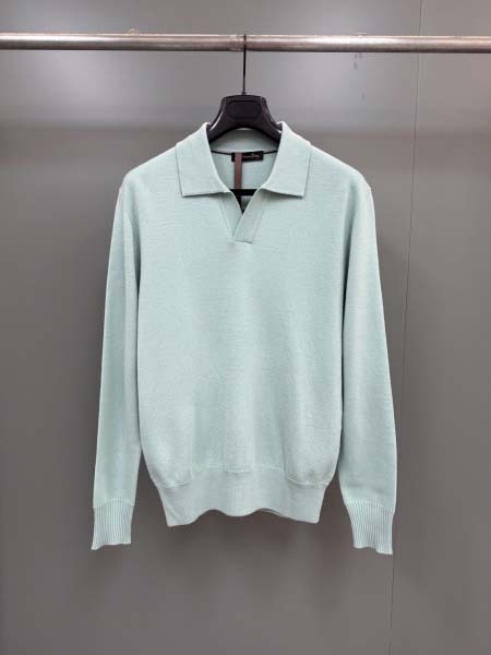 2025年5月7日入荷新作Loropiana長袖ポロシャツウ...