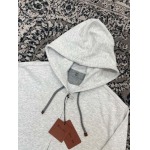 2025年5月7日入荷新作Brunello Cucinelliパーカー フード付き 春秋長袖 ZIPパーカー 原版復刻限定品が人気で高級/fuke工場