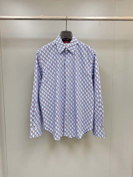 2025年5月8日入荷新作Gucci長袖 シャツ 原版復刻限...