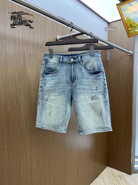 2025年5月9日入荷新作Burberryデニム半ズボン安価...