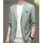 2025年5月9日入荷新作Thom Browne春夏は軽薄 スーツ上/ジャケット安価で人気の/JIA工場