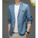 2025年5月9日入荷新作Thom Browne春夏は軽薄 スーツ上/ジャケット安価で人気の/JIA工場