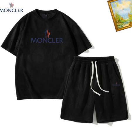 2025年5月10日入荷新作MONCLER半袖 上下安価で人...