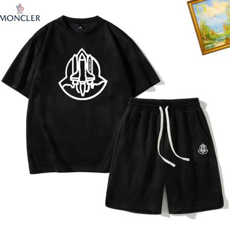 2025年5月10日入荷新作MONCLER半袖 上下安価で人...