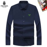 2025年5月12日入荷新作PRADA長袖 シャツ安価で人気のS-4XL/JIA工場