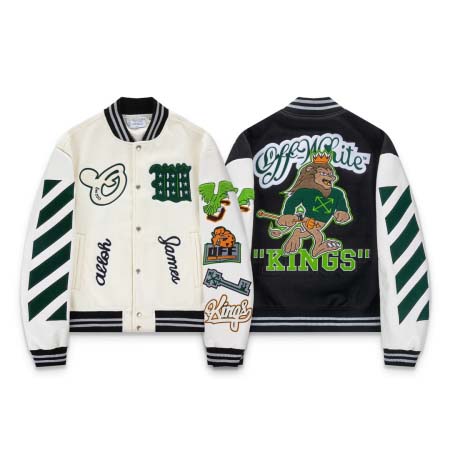 2025年5月13日入荷新作off white野球ジャンパー...