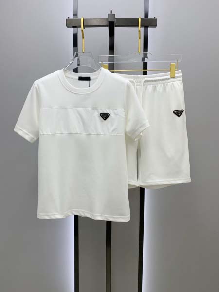 2025年5月14日入荷新作PRADA半袖上下セット 超厳選...