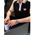 2025年5月14日入荷新作PRADA半袖ポロシャツ 超厳選★高級品/誕生日プレゼント/OM工場