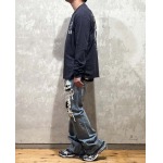 2025年5月17日入荷新作GALLERY DEPT. SKULL CREEK L-S TEE-BLK  長袖 Tシャツ S-XL  高级品/人気/誕生日プレゼント/人気/ファッション/トレンド/限定/WB工場