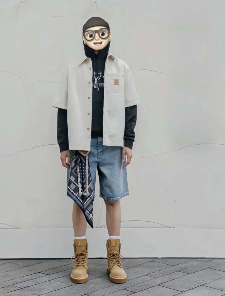 2025年5月17日入荷新作LV 25SS DENIM SH...