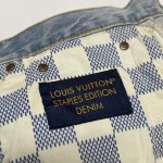 2025年5月17日入荷新作  LV 25SS DENIM SHORTS  LV LOGO デニム半ズボン  30高级品/人気/誕生日プレゼント/人気/ファッション/トレンド/限定/WB工場