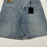2025年5月17日入荷新作LV 25SS DENIM SHORTS  LV LOGO デニム半ズボン  30 32 34 36高级品/人気/誕生日プレゼント/人気/ファッション/トレンド/限定/WB工場