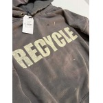 2025年5月17日入荷新作GALLERY DEPT. 90’S RECYCLE HOODIE WASHED BLACK  高级品/人気/誕生日プレゼント/人気/ファッション/トレンド/限定/WB工場