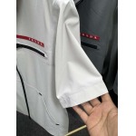 2025年5月20日入荷新作PRADA半袖の上着とベスト 原版复刻高級品香港の会社超厳選★入手困難/誕生日プレゼント/yinx工場48-56