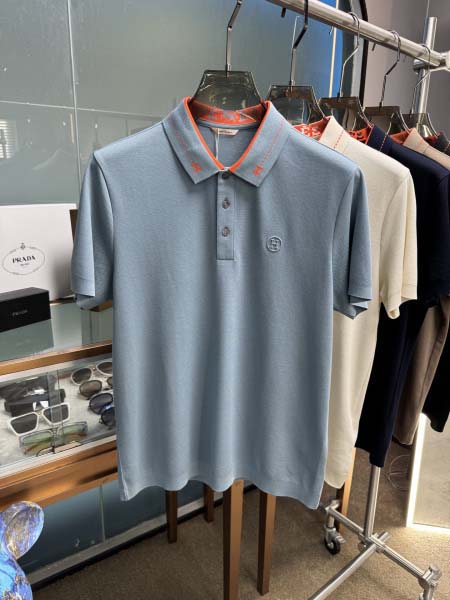2025年5月21日入荷新作Hermes半袖ポロシャツ 原版...