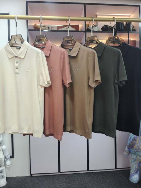 2025年5月21日入荷新作ZEGNA半袖ポロシャツ 原版复...