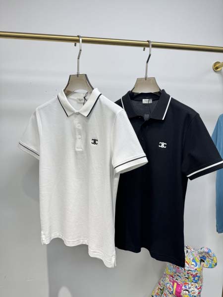 2025年5月21日入荷新作CELINE 半袖ポロシャツ 原...