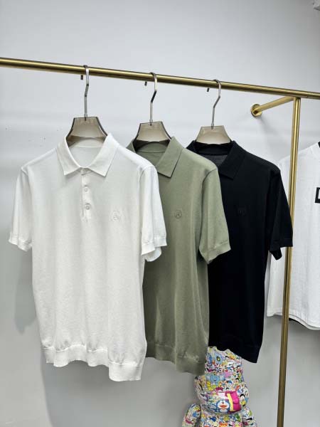 2025年5月21日入荷新作Hermes半袖ポロシャツ 原版...