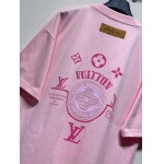 2025年5月23日入荷新作Louis Vuitton半袖 tシャツ男女兼用高品質★誕生日プレゼント/結婚祝い/内祝い/贈り物/SD工場