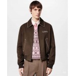 2025年5月26日入荷新作Louis Vuittonスエードのウールジャケット男性用高品質★誕生日プレゼント/結婚祝い/内祝い/贈り物/SD工場