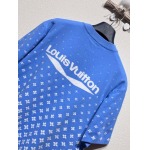 2025年5月26日入荷新作Louis Vuittonニット 半袖 Tシャツ男女兼用高品質★誕生日プレゼント/結婚祝い/内祝い/贈り物/SD工場