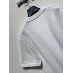 2025年5月26日入荷新作Louis Vuittonニット 半袖 Tシャツ男女兼用高品質★誕生日プレゼント/結婚祝い/内祝い/贈り物/SD工場