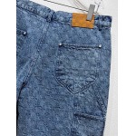 2025年5月26日入荷新作Louis Vuittonデニムパンツ男女兼用高品質★ファッション/誕生日プレゼント/結婚祝い/内祝い/贈り物/SD工場