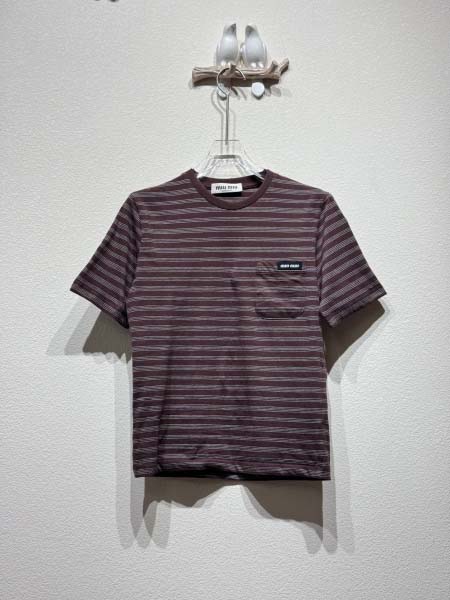 2025年5月27日入荷新作MIUMIU半袖 tシャツ女性用...