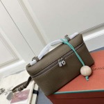 2025年5月28日入荷新作 loro piana  size：19.5*6.5*12cm  お安い/人気/本革 バッグ/XX工場