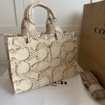 2025年5月28日入荷新作 COACH  斜め下げ バッグ CAM61SIZE:26*19.5*23  お安い/人気/本革 バッグ/XX工場