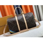 2025年5月28日入荷Louis Vuitton バッグM01949 M41418  M40569 M45604 M40605 Keepall 45 Monogram Eclipse SIZE：45.0 x 27.0 x 20.0 c 人